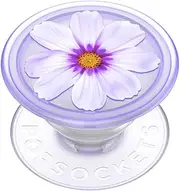 PopSockets Plant-Based Phone Grip with Expanding Kickstand, Eco-Friendly PopSockets for Phone, Plant - Purple Cosmo