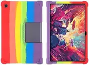 Jarttarn Compatible with Lenovo Tab Plus 11.5-inch 2024 (TB351FU) Shockproof Soft Silicone Ajustable Stand Precise Cover for Tab Plus 11.5'' (Colored)