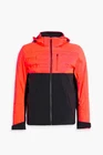 $1,400! NWT Men's Aztech Mountain Ajax Stretch Ski Jacket - Safety Orange Black