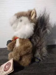 NOS Boyds Bears Merle B. Squirrel 55214 Plush Acorn Necklace