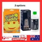 Scrub Daddy Flex Sponge - Original Yellow, 4" - Tough on Grime, Gentle on Surfac