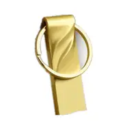 Usb 2.0 Memory Waterproof Usb Flash Drive 128Gb Pendrive 64Gb 16Gb 8Gb 4Gb 32Gb Gold