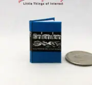 FRANKENSTEIN Miniature Book Dollhouse Book 1:12 Scale Illustrated Readable Book