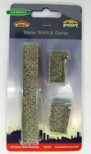 BNIB OO Gauge Bachmann 44-555 Stone Walls and Gates
