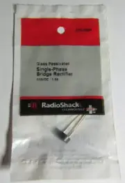 RadioShack Glass Passivated Single-Phase Bridge Rectifier 276-0268 New