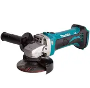 Makita Genuine Cordless Angle Grinder 18V Li-ion 115mm 4-1/2" and Disc Tool Only