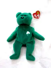 'ERIN' TY BEANIE BABY-RETIRED MINT 1997 TAG ERRORS NEW