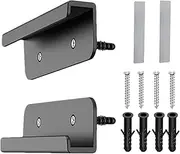 Tablet Wall Holder - Wall Mount Tablet Stand, Tablet Bracket | Black and White Tablet Mounting Solution, Adjustable Holder for Digital Photo Frames and Devices (ABS)