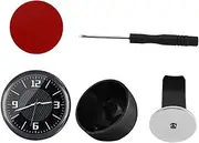 CHILDWEET 1 Set Car Clock Digital Clock for Car Dashboard Mini Cars Digital Clock Small Tiny Cars Small Digital Watch Dash Clock Mini Clock for Car LED Clock LED Car Black Stainless Steel