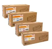 OKI C610 BK, C, M, Y Set of 4 Colour Laser Toners