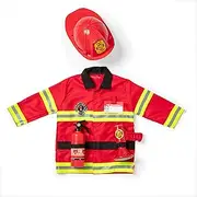 Melissa & Doug Fire Chief Role Play Costume Set (Frustration-Free Packaging)