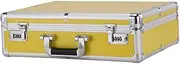 LeoLeoii Lockable Aluminum Alloy Briefcase for Tools and Outdoor Equipment, L (L)