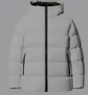 NEW Uniqlo MEN +J Light Down Volume Parka Jill Sanders size L WHITE SOLD OUT