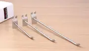 10pcs Irony Single Hook 5cm 10cm 15cm 20cm Length For Shelf Al Groove Plate