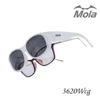 在飛比找PChome24h購物優惠-MOLA摩拉近視外掛式偏光太陽眼鏡 UV400 POLARI