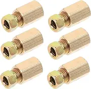 Brake Line Connector Brake Line Fitting Pressure Union Kit Compatible with Inverted Flare Durable Lightweight for Easy Use Automotive