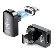 2PCS 240W Magnetic USB C Adapter, USB C Magnetic Adapter 24Pin, 40Gbps Fast9127