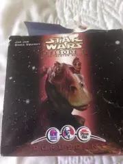 STAR WARS Episode 1 Jar Jar Binks Squishy "CORUSCANT" KFC Taco Bell Figurine