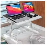 TOPGO Adjustable Laptop Desk Stand Lap Sofa Bed Tray Computer Notebook Desk
