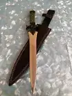 Handmade D2 Steel Battle Ready Dagger Knife With Sheath , Gift For Birthday