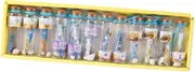 12PCS Mini Glass Wish Bottles with Cork Stoppers Clear DIY Message Jars for Weddings Parties and present Favors for Decorations and Crafts