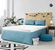 Luxor Bamboo Cover Memory Foam Mattress Topper Underlay All Size Pad Mat - 8CM (King Single)