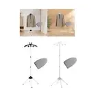 Handheld Garment Steamer Rack Foldable Garment Clothes Drying Rack Easy to
