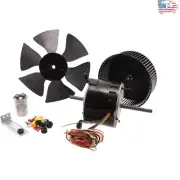 HVAC Replacement Motor Kit for Brisk Air I Models - High Quality Black Finish