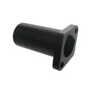 Black Intake Manifold Inlet For 24mm Flat Slide Mikuni Carb GX200 Predator 212cc