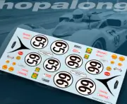 Scalextric/Slot Car 1/32 'Chaparral 2E' Waterslide Decals ns042w