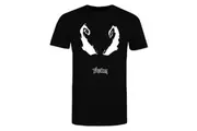 Spider-Man Mens Venom Cotton T-Shirt (Black) - UTBI1167