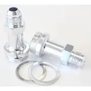 Aeroflow Carburettor Adapter - Male 7/8" to -6AN 1-3/4" Long, AF700-06-LS