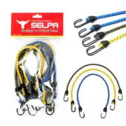 60cm Bungee Cord Outdoor Camping Elastic Rubber Tent Rope with Hooks Hiking Trav