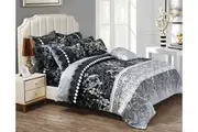 Costa Super King Size Bed Quilt/Doona/Duvet Cover Set