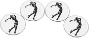 MOTHNUR 4pcs Golf Hat Clip Hat Clip for Golf Tee Cap Clip Hat Golf Cap Clip Hat Clips for Brim Hat Clip Golf Ball Marking Clip Golf Level Cap Clip Golf Accesories