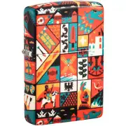 Zippo Lighter Old Ages Design Metal Construction Refillable and Windproof 48786