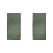 2x Bambury Matrix Workout Microfibre Gym Towel Large Moss 60 x 120cm Knitted