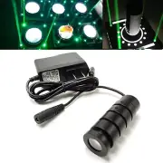 1pc 532nm 50mw green dot coarse beam laser module stage light with 5V adapter