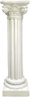 Roman Pillars Decor European Roman Pillar Column Wedding Decoration Ornaments Vintage Pedestal Stand Greek Column Figurines Garden Plinth