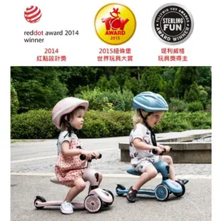 【輸碼折$200/小童話親子嚴選】 奧地利 Scoot&Ride Cool飛 滑步車/滑板車 二合一  平衡車