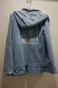 在飛比找Yahoo!奇摩拍賣優惠-Rockcoco 牛仔外套