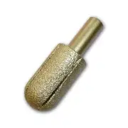 Rounded Brazed Diamond Router Bit 1/2" Shank Long