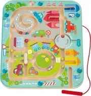 HABA USA - Town Maze Magnetic Puzzle Game (301056)