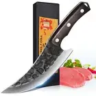6In Full Tang Viking Knife Hand Forged Camping Knife Boning Knive Meat Cleaver