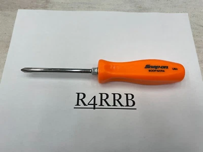 Snap-on Tools USA NEW ORANGE Hard Handle #2 Phillips Screwdriver SDDP42IRAO