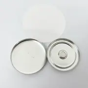 1" 25mm Magnetic Button Parts Supplies for Pro DIY Maker 100 Sets/Pack