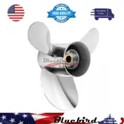 13 x 21 Stainless Propeller for Yamaha Outboard 50-130HP 15Tooth 688-45972-02-00