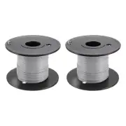 28AWG Gauge Stranded Hook-Up Wire PVC Tinned Copper Wire Spool 50m/164ft Gray