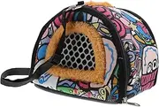 1pc Pet Outing Bag Hamsters Travel Pet Carrier Rat Accessories Rats Little for Breathable Pink Small Carrying Carriers Hamster Backpack Travel Bags Outdoor Hedgehog Handbag Canvas