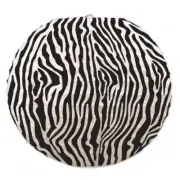 DDI 1906537 Zebra Print Paper Lanterns - Black & White Case of 6